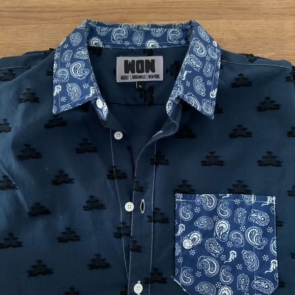 Won Woolf original button up - Picture 4 of 4